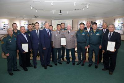 A ceremonial meeting dedicated to Tanker Day was held at the National Military-Patriotic Center of the Armed Forces