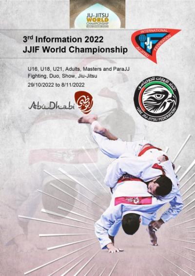 Congratulations on your successful performance at the World Jiu-Jitsu Championship!